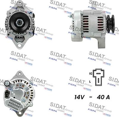 Fispa A12DE0066A2 - Генератор autospares.lv