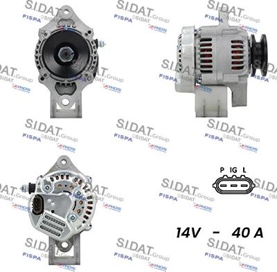 Fispa A12DE0063A2 - Генератор autospares.lv