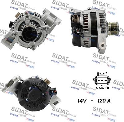 Fispa A12DE0154A2 - Генератор autospares.lv