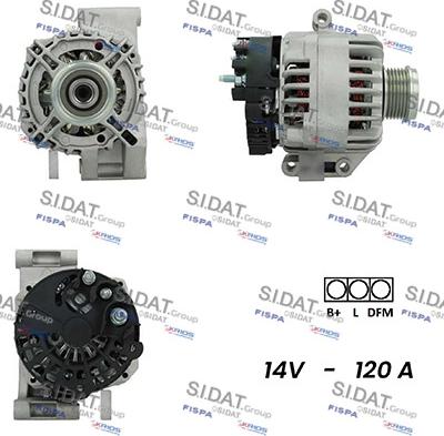 Fispa A12DE0161A2 - Генератор autospares.lv