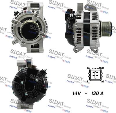 Fispa A12DE0119A2 - Генератор autospares.lv