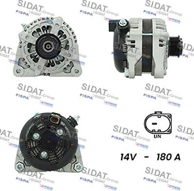 Fispa A12DE0893A2 - Генератор autospares.lv