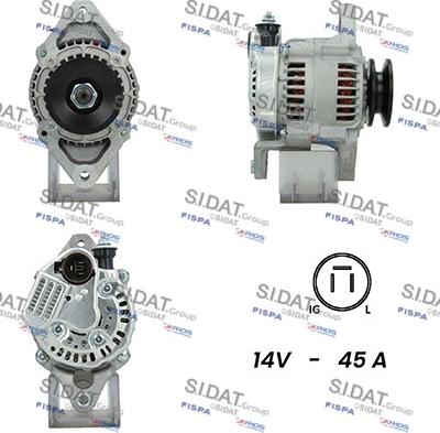 Fispa A12DE0370A2 - Генератор autospares.lv