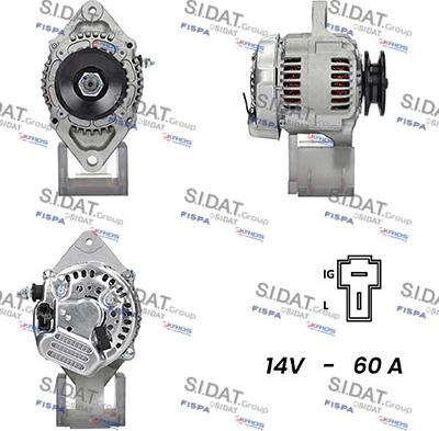 Fispa A12DE0201A2 - Генератор autospares.lv