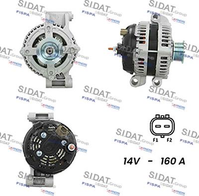 Fispa A12DE1105A2 - Генератор autospares.lv