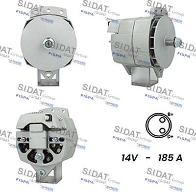 Fispa A12DR1070A2 - Генератор autospares.lv