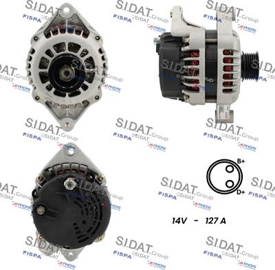 Fispa A12DR1148A2 - Генератор autospares.lv