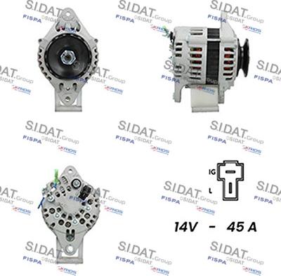 Fispa A12HT0117A2 - Генератор autospares.lv