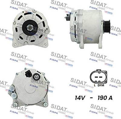 Fispa A12HT0832A2 - Генератор autospares.lv