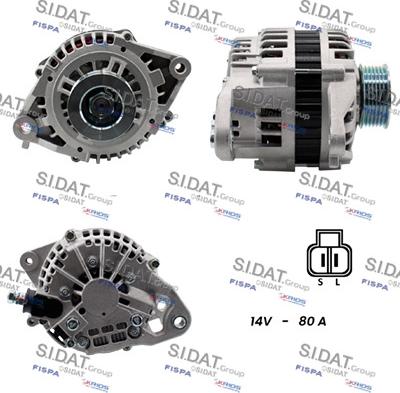 Fispa A12HT0226A2 - Генератор autospares.lv