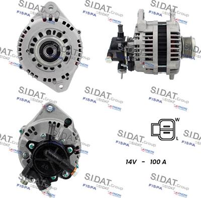 Fispa A12HT1185A2 - Генератор autospares.lv