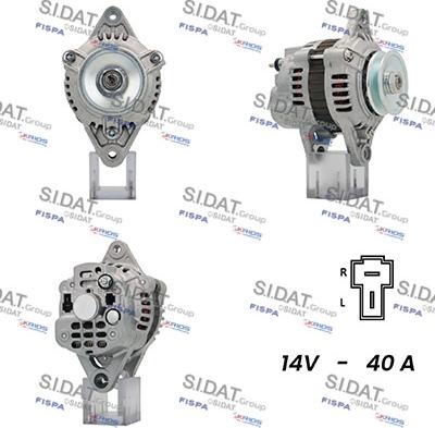 Fispa A12MH0358 - Генератор autospares.lv