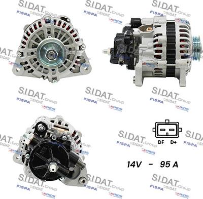 Fispa A12MH0306A2 - Генератор autospares.lv