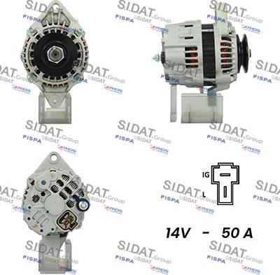 Fispa A12MH0221A2 - Генератор autospares.lv