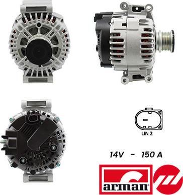 Fispa A12VA0416AS - Генератор autospares.lv