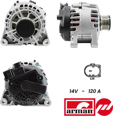 Fispa A12VA0588AS - Генератор autospares.lv