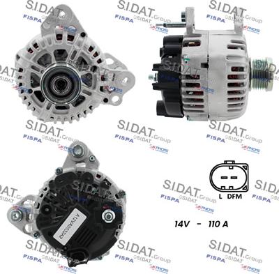 Fispa A12VA0532A2 - Генератор autospares.lv