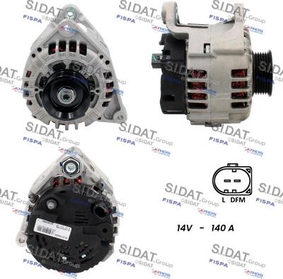 Fispa A12VA0094 - Генератор autospares.lv