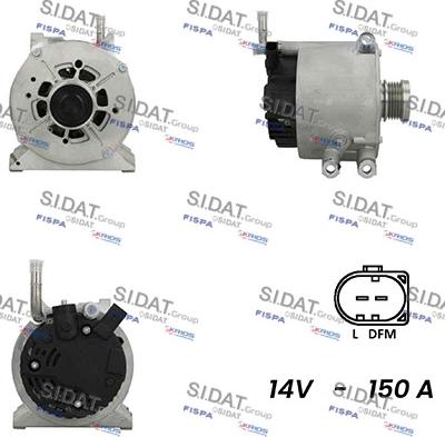 Fispa A12VA0194A2 - Генератор autospares.lv