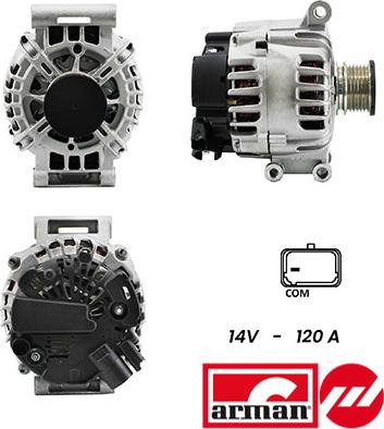 Fispa A12VA0135AS - Генератор autospares.lv