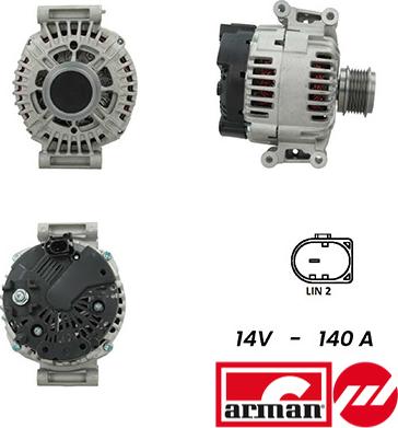 Fispa A12VA0863 - Генератор autospares.lv