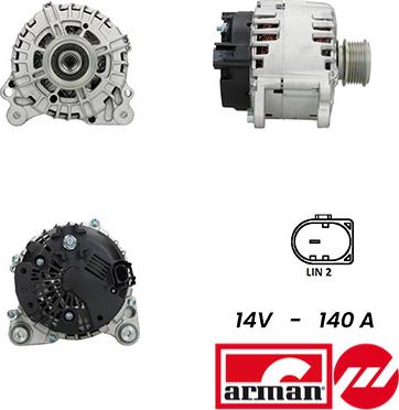 Fispa A12VA0870AS - Генератор autospares.lv