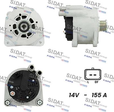 Fispa A12VA1006A2 - Генератор autospares.lv