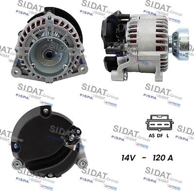 Fispa A12VS0061A2 - Генератор autospares.lv