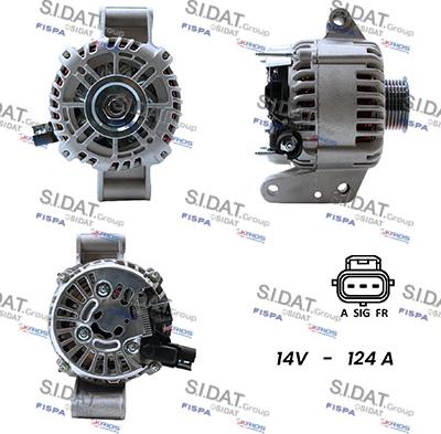 Fispa A12VS0088A2 - Генератор autospares.lv