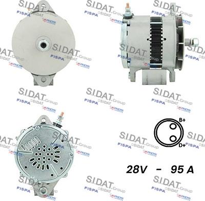 Fispa A24DE0073A2 - Генератор autospares.lv