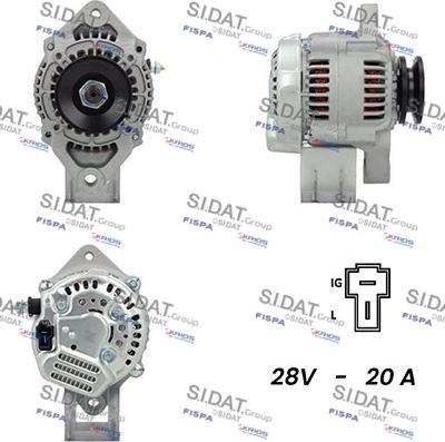 Fispa A24DE0147A2 - Генератор autospares.lv