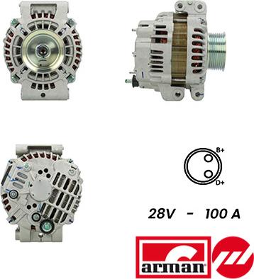 Fispa A24MH0110AS - Генератор autospares.lv