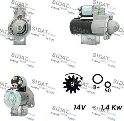 Fispa S12BH0693A2 - Стартер autospares.lv