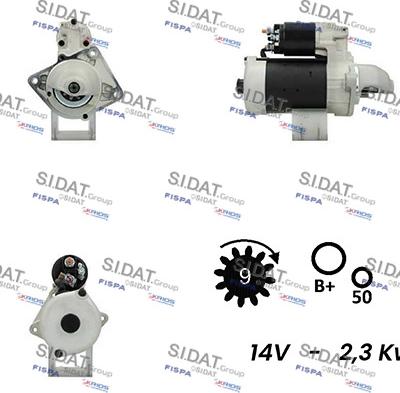 Fispa S12BH0098A2 - Стартер autospares.lv