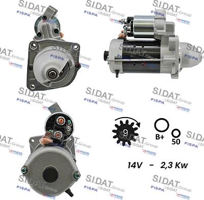 Fispa S12BH0016 - Стартер autospares.lv