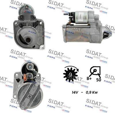 Fispa S12BH0018 - Стартер autospares.lv