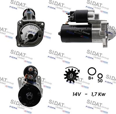 Fispa S12BH0030 - Стартер autospares.lv