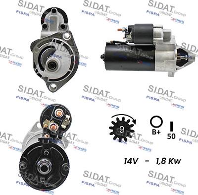 Fispa S12BH0026A2 - Стартер autospares.lv