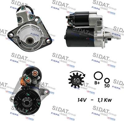 Fispa S12BH0022A2 - Стартер autospares.lv