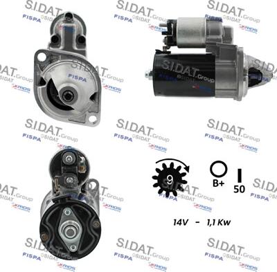 Fispa S12BH0078 - Стартер autospares.lv