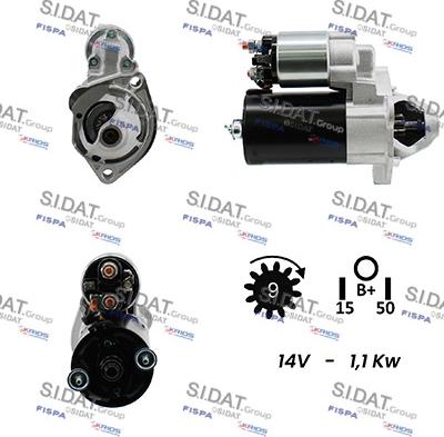 Fispa S12BH0140A2 - Стартер autospares.lv