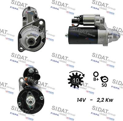 Fispa S12BH0169 - Стартер autospares.lv