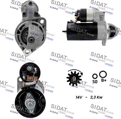 Fispa S12BH0185 - Стартер autospares.lv