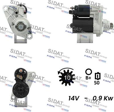 Fispa S12BH0176A2 - Стартер autospares.lv