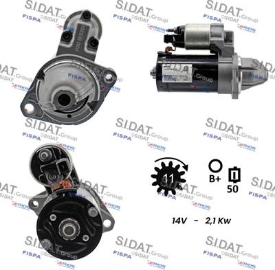 Fispa S12BH0844 - Стартер autospares.lv