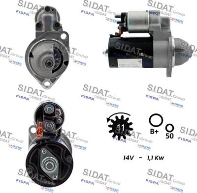 Fispa S12BH0294 - Стартер autospares.lv