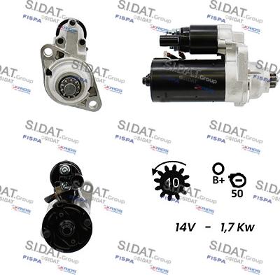 Fispa S12BH0249A2 - Стартер autospares.lv