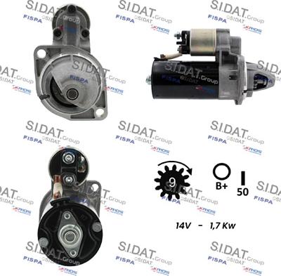 Fispa S12BH0234 - Стартер autospares.lv