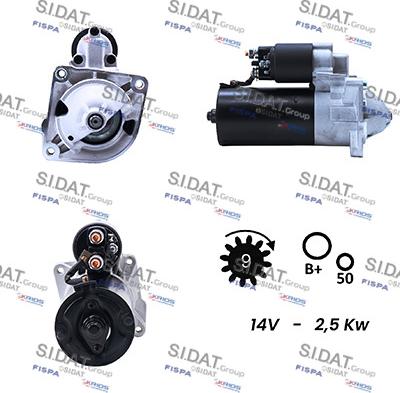 Fispa S12DR0003A2 - Стартер autospares.lv