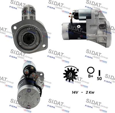 Fispa S12HT0034 - Стартер autospares.lv